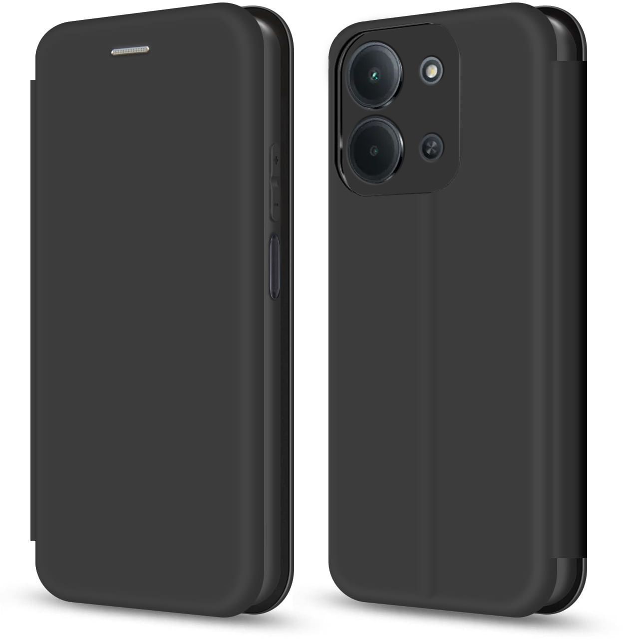 Чехол-книжка MakeFuture для Xiaomi Redmi 15C/Poco C85 Flip Midnight Black (MCP-XR15CMB) фото1