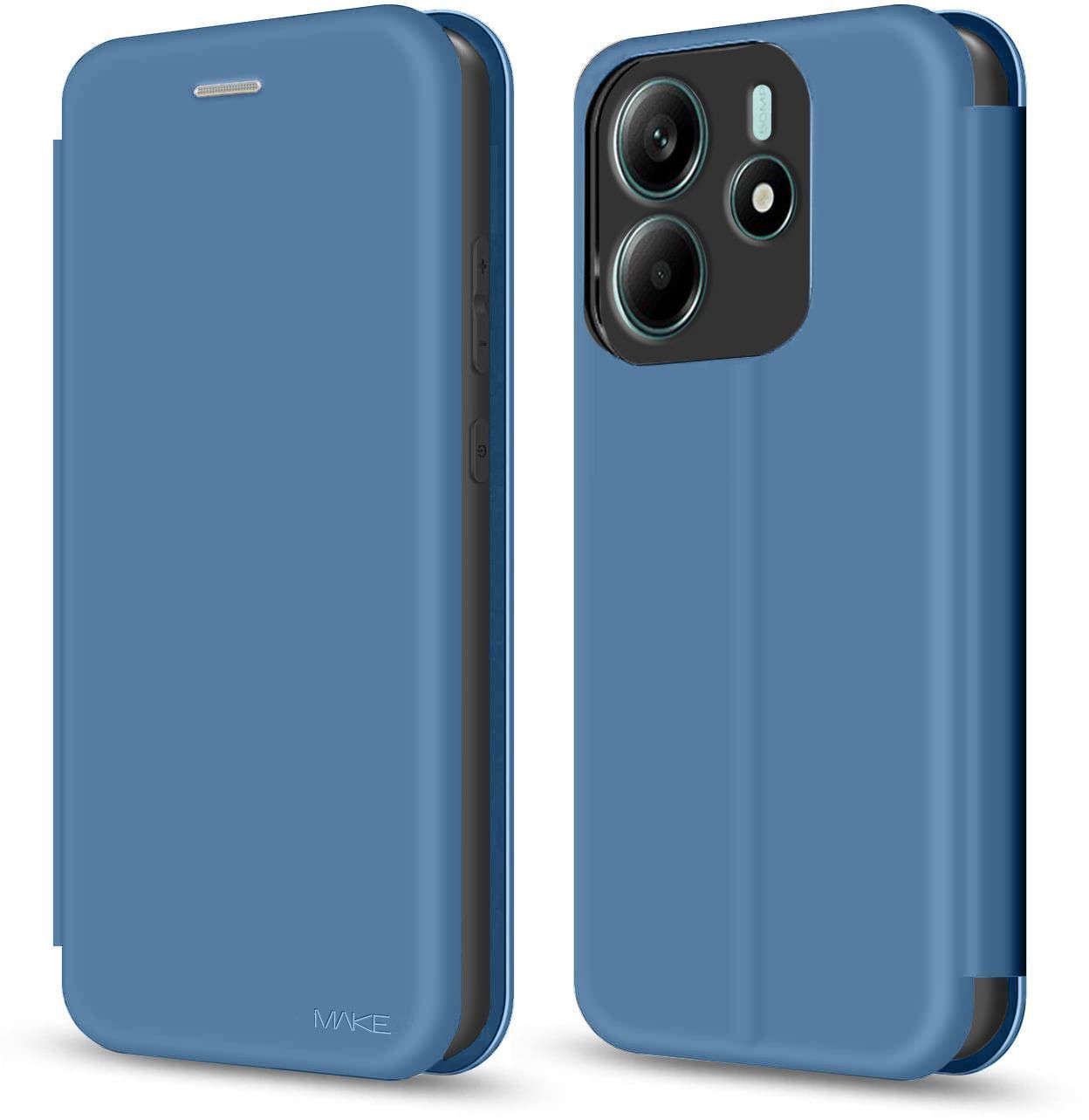 Чехол-книжка MakeFuture для Xiaomi Redmi Note 14 4G Flip Ocean Blue (MCP-XRN144GTL) фото1