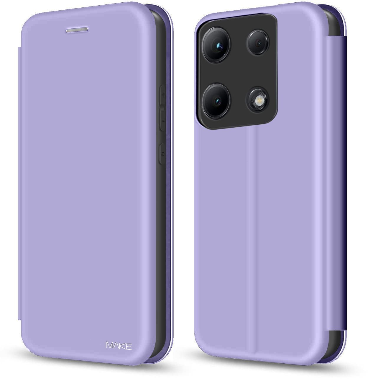 Чехол-книжка MakeFuture для Xiaomi Redmi Note 14S Flip Aurora Purple (MCP-XRN14SAP) фото1