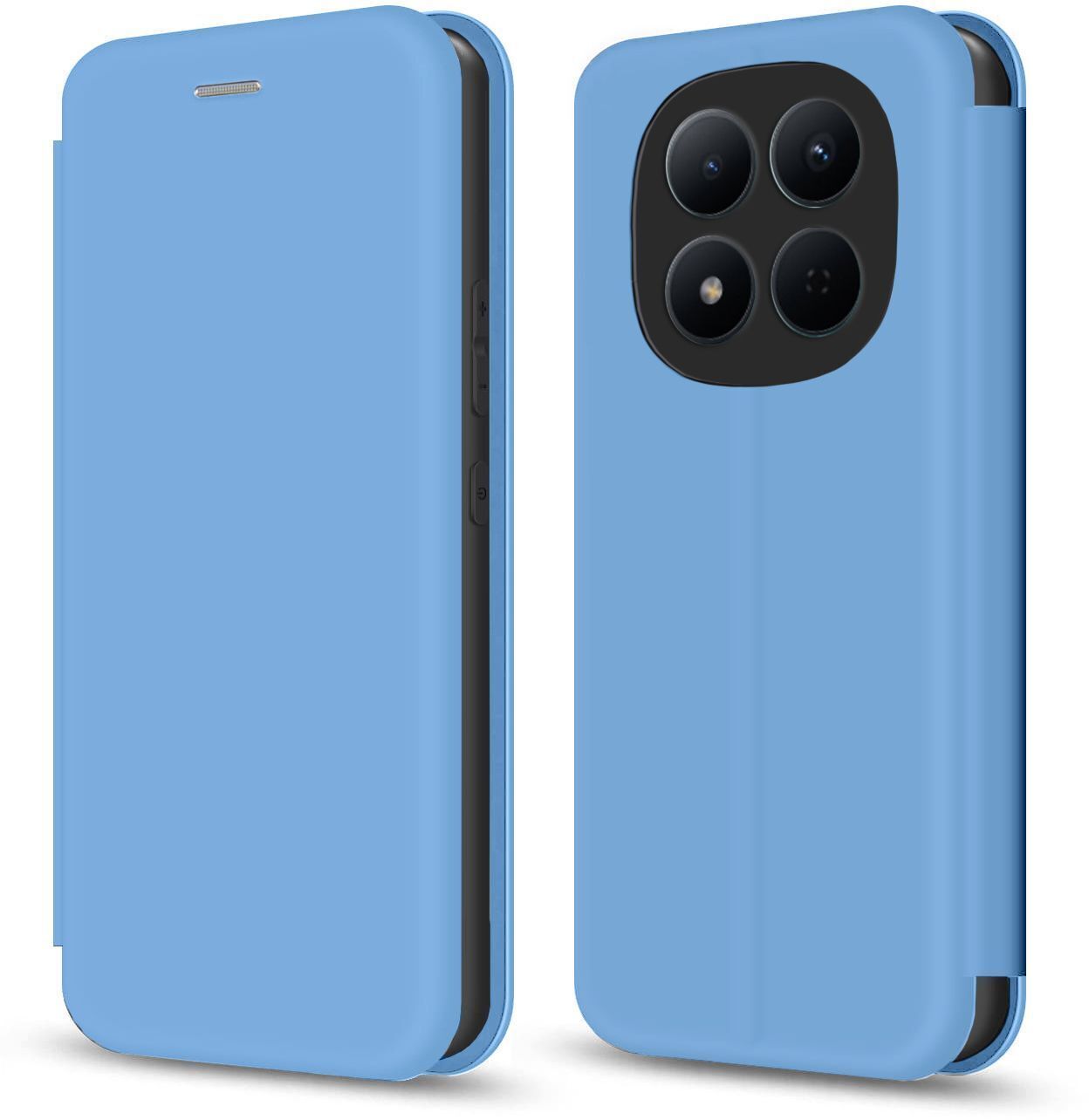 Чехол-книжка MakeFuture для Xiaomi Redmi Note 15 Flip Glacier Blue (MCP-XRN15GB) фото1