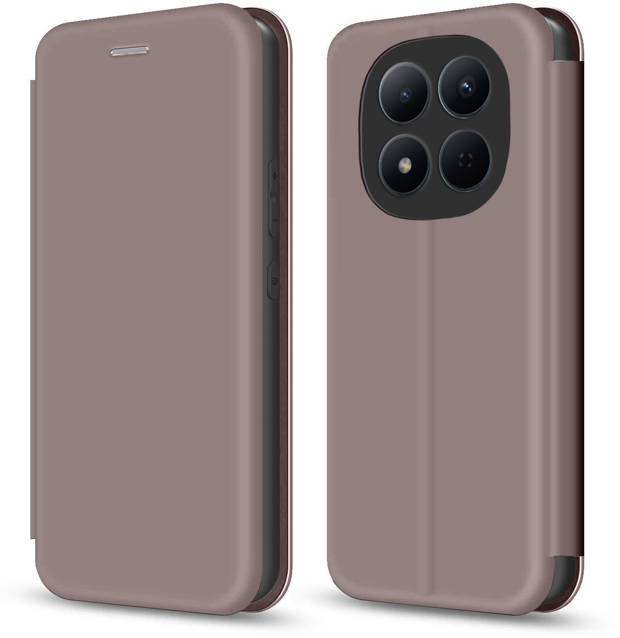 Чехол-книжка MakeFuture для Xiaomi Redmi Note 15 Pro 4G Flip Titanium (MCP-XRN15PTN) фото1