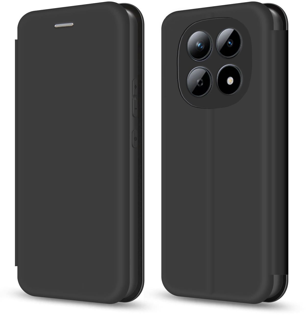 Чехол-книжка MakeFuture для Xiaomi Redmi Note 15 Pro 5G Flip Black (MCP-XRN15P5GBK) фото1