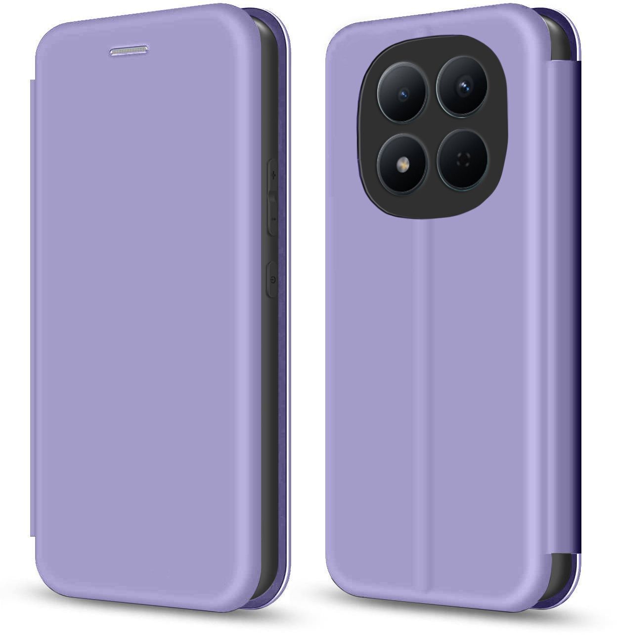 Чехол-книжка MakeFuture для Xiaomi Redmi Note 15 Pro 5G Flip Mist Purple (MCP-XRN15P5GPL) фото1