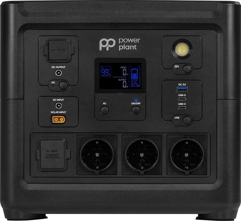 Зарядна станція PowerPlant HS800 1000W (PB930890) фото1