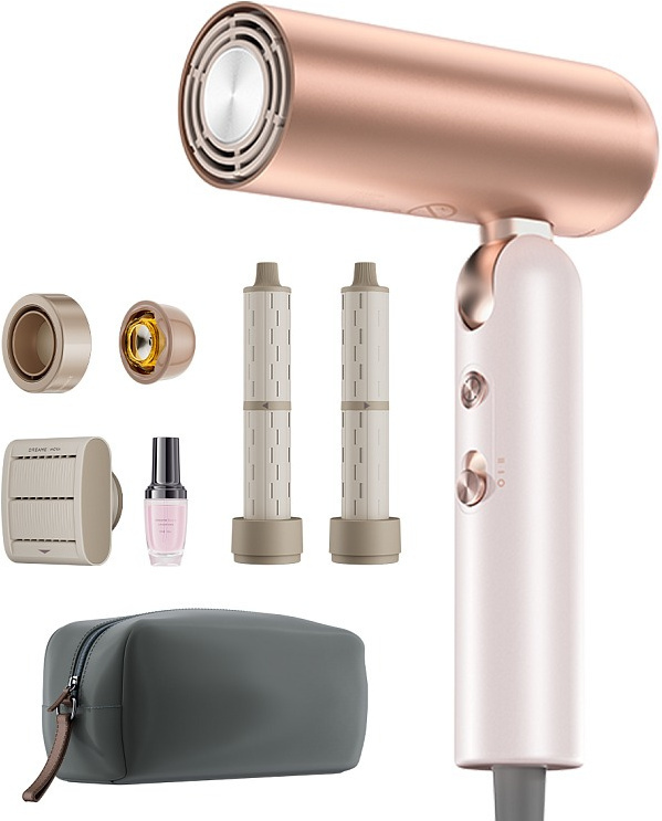 Фен-стайлер Dreame Pocket Ultra Rosy White (AHD52-RWH) фото1