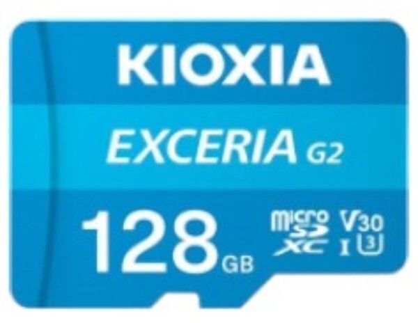 Карта памяти Kioxia MicroSDXC 128GB UHS-I (LMEX2L128GG2) фото1