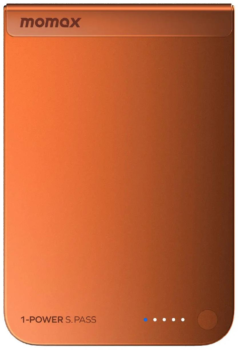 Портативний зарядний пристрій MOMAX WRL 10000mAh ORANGE (IP162Q2M) фото1