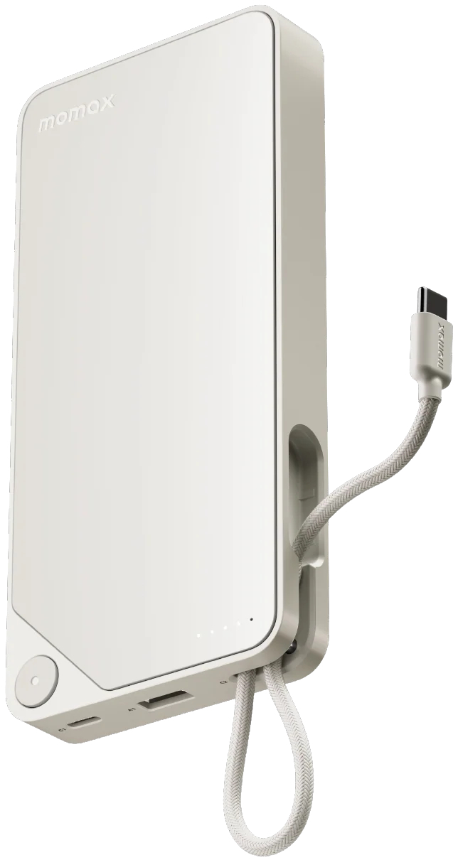 Портативное зарядное устройство MOMAX USB-C 20000mAh WHITE (IP153W)