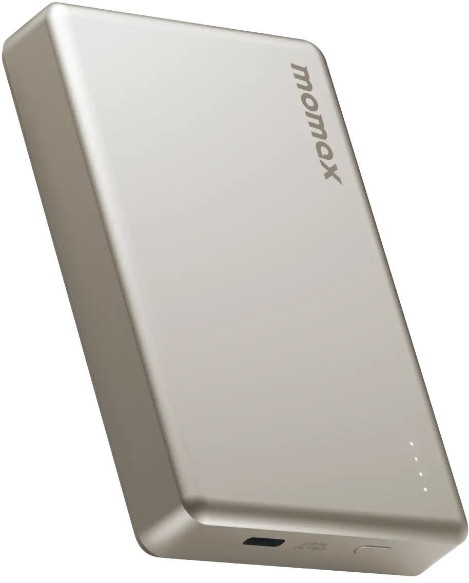 Портативний зарядний пристрій MOMAX WRL 10000mAh TITANIUM (IP137L) фото1