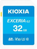 Карта памяти KIOXIA EXCERIA G2 SDHC 32GB U3 V30 (LNEX2L032GG4)