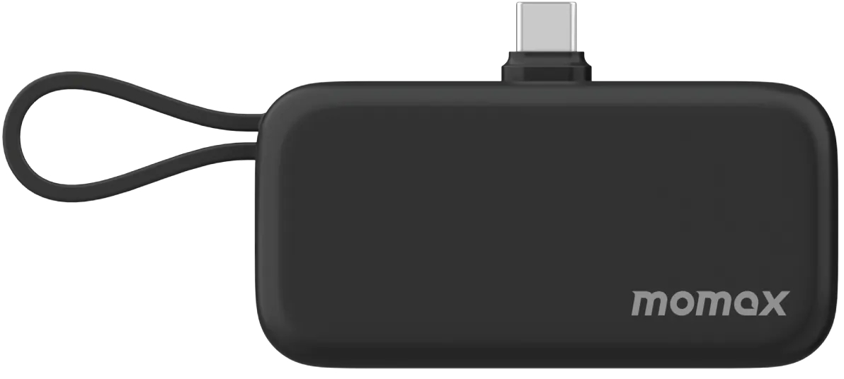 Портативний зарядний пристрій MOMAX USB-C 5000mAh BLACK (IP130D) фото1