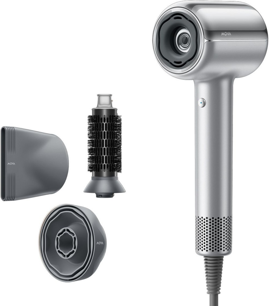 Фен Mova Shine 20 Silver (AMSH20-SIL) фото1