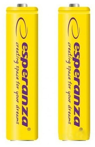 Акумулятор ESPERANZA Ni-MH AA 2000 mAh, 2шт, жовтий (EZA103Y) фото1