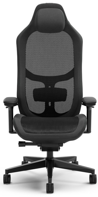 Игровое кресло Donati Refine Fabric Dark, Synchro-tilt, Mesh Black (P2622) фото1