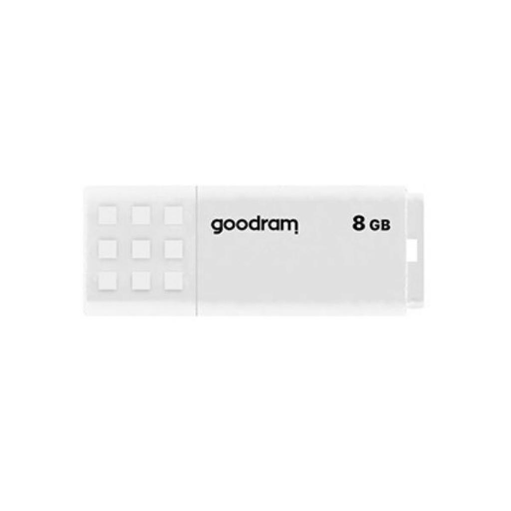 Накопитель GOODRAM USB 2.0 8GB UME2 WHITE (UME2-0080W0R11) фото1