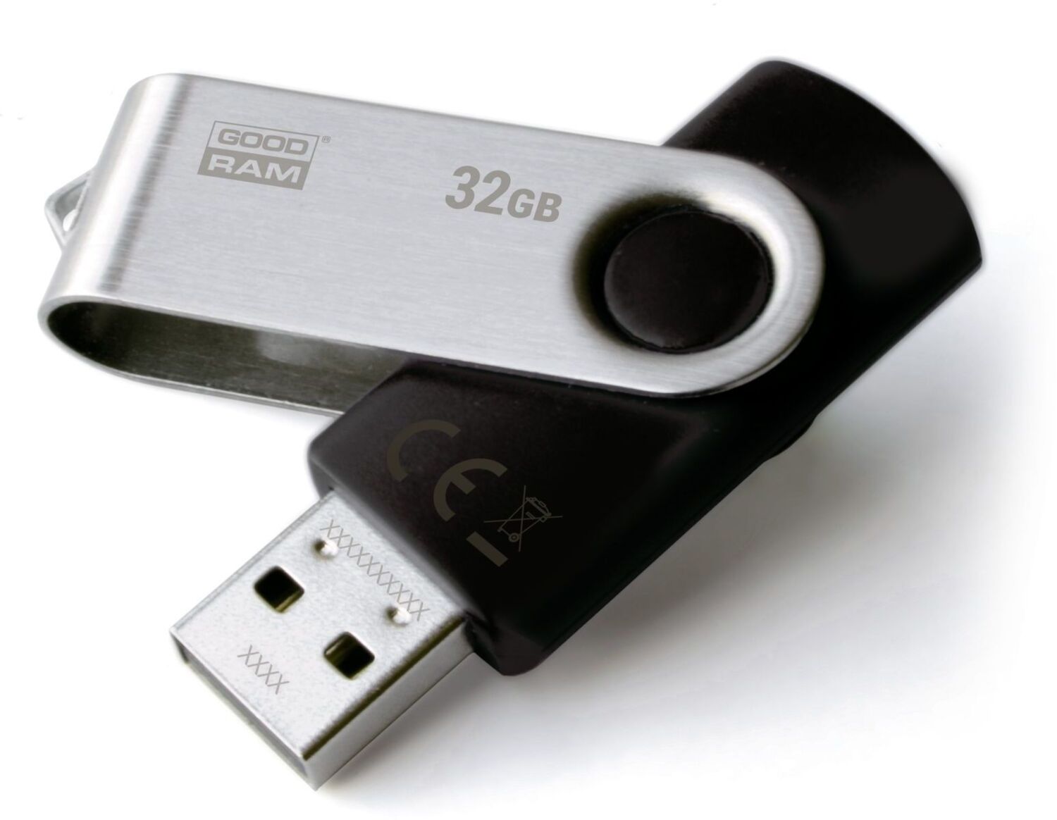 Накопитель GOODRAM USB 2.0 32GB UTS2 Black (UTS2-0320K0R11)