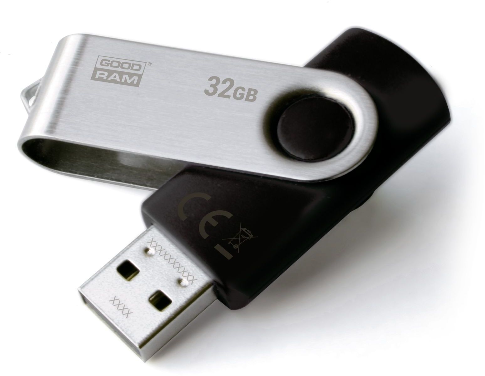 Накопитель GOODRAM USB 2.0 32GB UTS2 Black (UTS2-0320K0R11) фото1