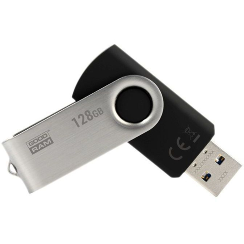 Накопитель GOODRAM USB 3.2 128GB UTS3 Black (UTS3-1280K0R11)