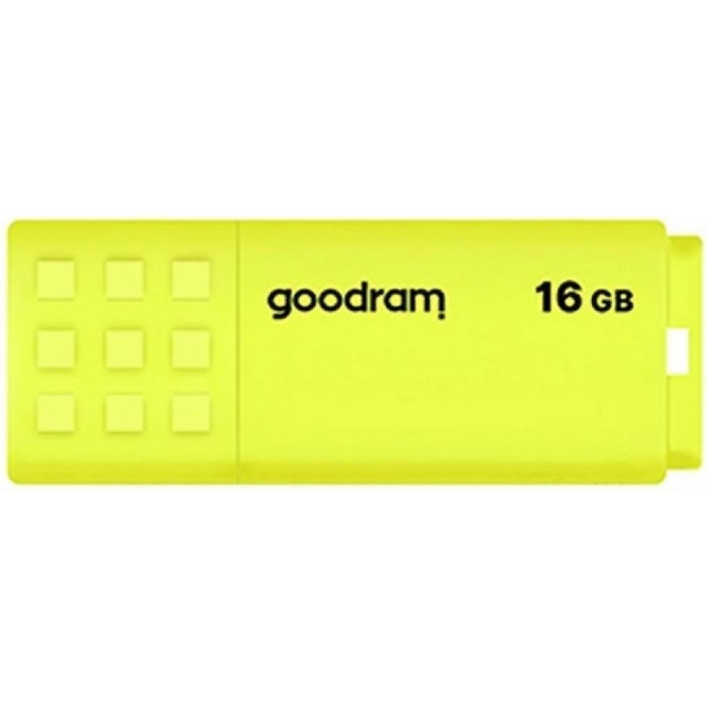 Накопитель GOODRAM USB 2.0 16GB UME2 YELLOW (UME2-0160Y0R11) фото1
