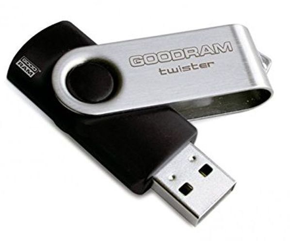 Накопитель GOODRAM USB 2.0 8GB UTS2 Black (UTS2-0080K0R11) фото1