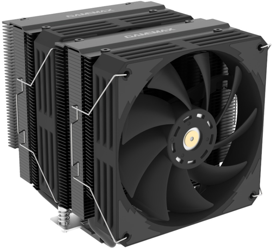 Процессорный кулер GameMax Twin 600 Black фото1