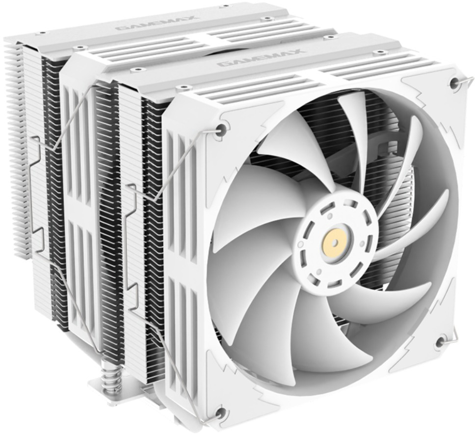 Процессорный кулер GameMax Twin 600 White фото1