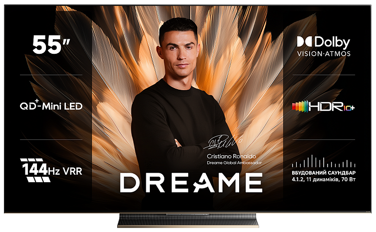 Телевизор Dreame Aura QD-Mini LED 4K 55S100 фото1