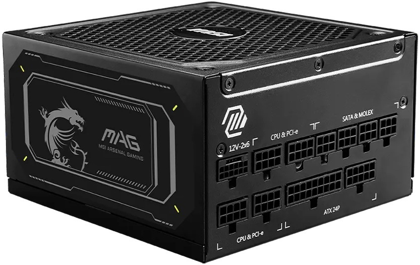 Блок живлення MSI MAG A1000GL PCIE5 II 1000W (306-7ZP9D11-CE0) фото1
