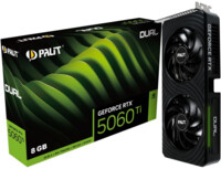 Видеокарта Palit NVIDIA GeForce RTX 5060 Ti DUAL 8GB GDDR7 128-bit 3xDP HDMI (NE7506T019P1-GB2062D)
