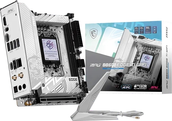 Материнская плата MSI MPG B860I EDGE TI WIFI (911-7E43-001) фото1