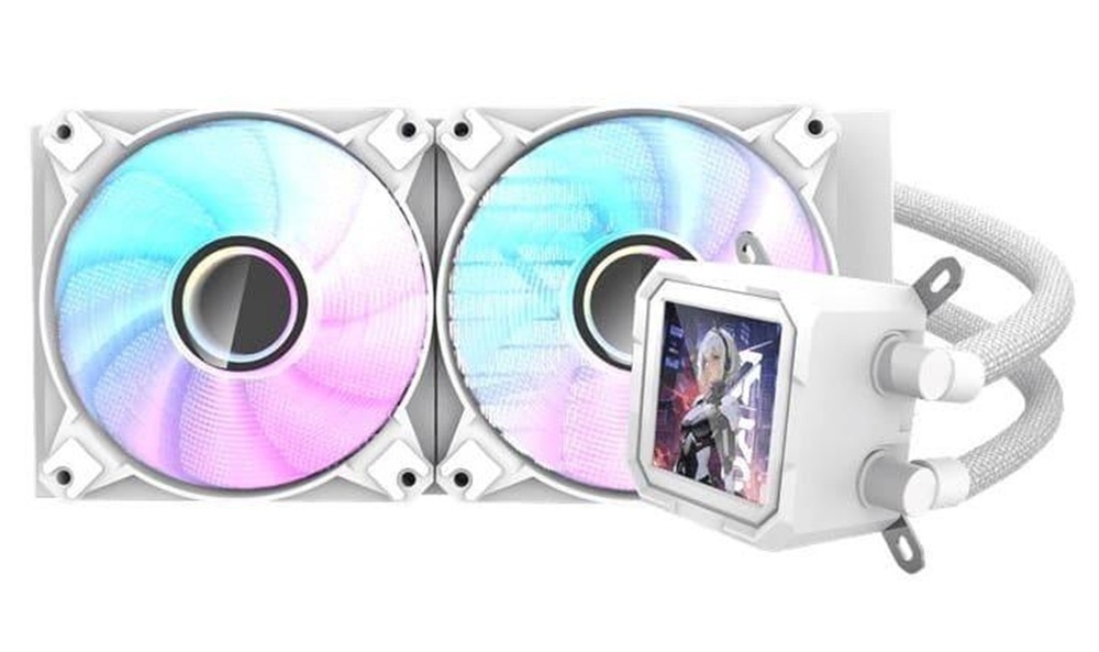 Система рідинного охолодження DARKFLASH DV240S WHITE фото1