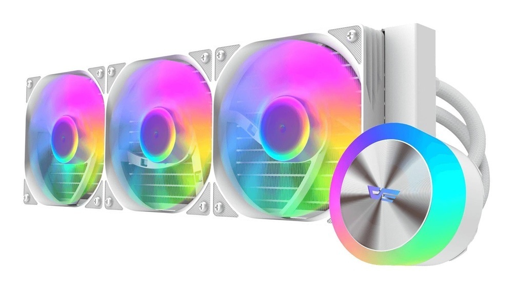 Система рідинного охолодження DARKFLASH DG360 WHITE фото1