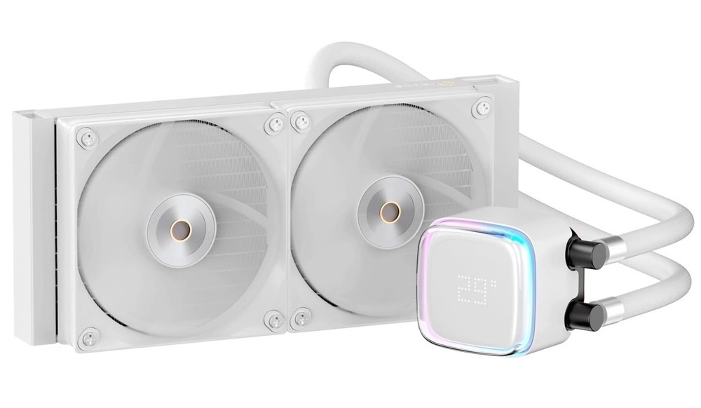 Система рідинного охолодження OCYPUS IOTA L24 White (IOTA-L24-WH2ANWNN00X-GL) фото1