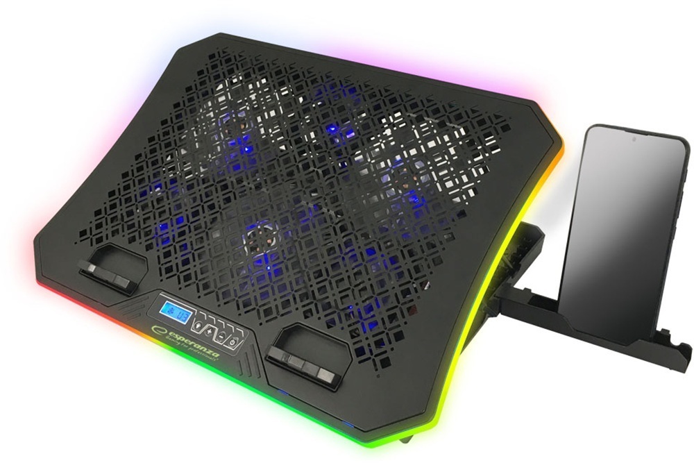 Підставка під ноутбук з RGB підсвічуванням EGC109 Galerne Note фото1