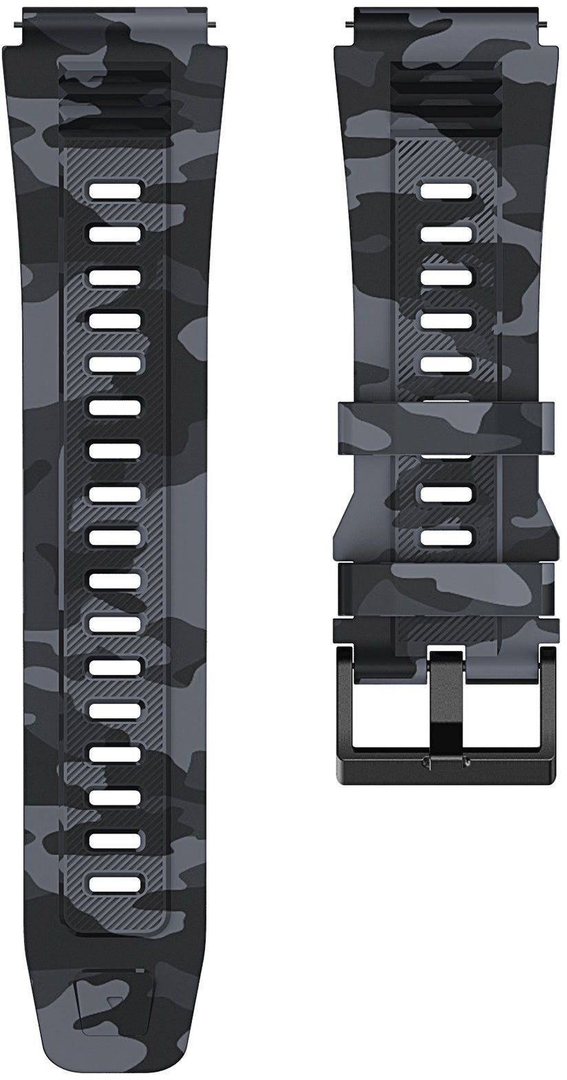 Сменный ремешок KOSPET CAMO GREY/BLACK 22MM фото1