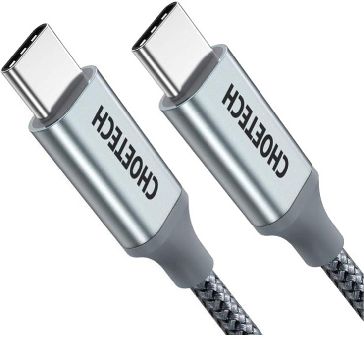 Кабель Choetech PD100W 1,8 м Choetech USB-C to USB-C фото1