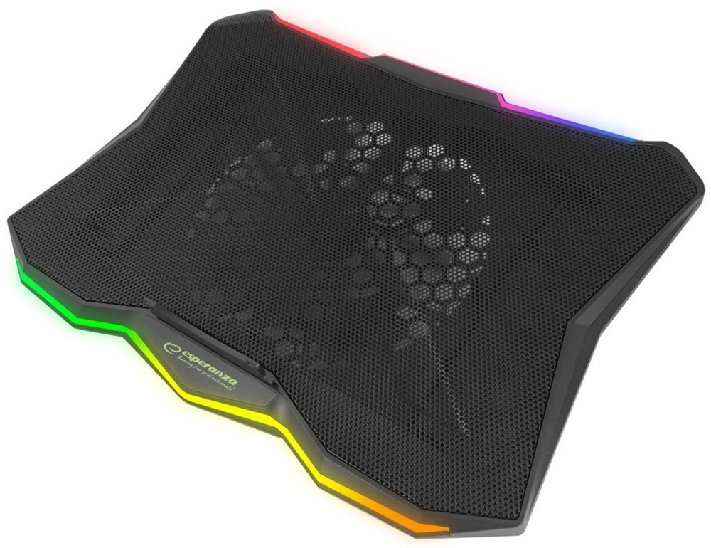Підставка під ноутбук з RGB підсвічуванням EGC110 Xalok Notebook Cooling Pad фото1
