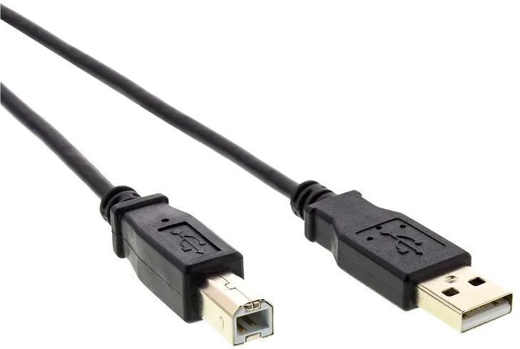 Кабель USB-A -USB-B 1.5 м фото1