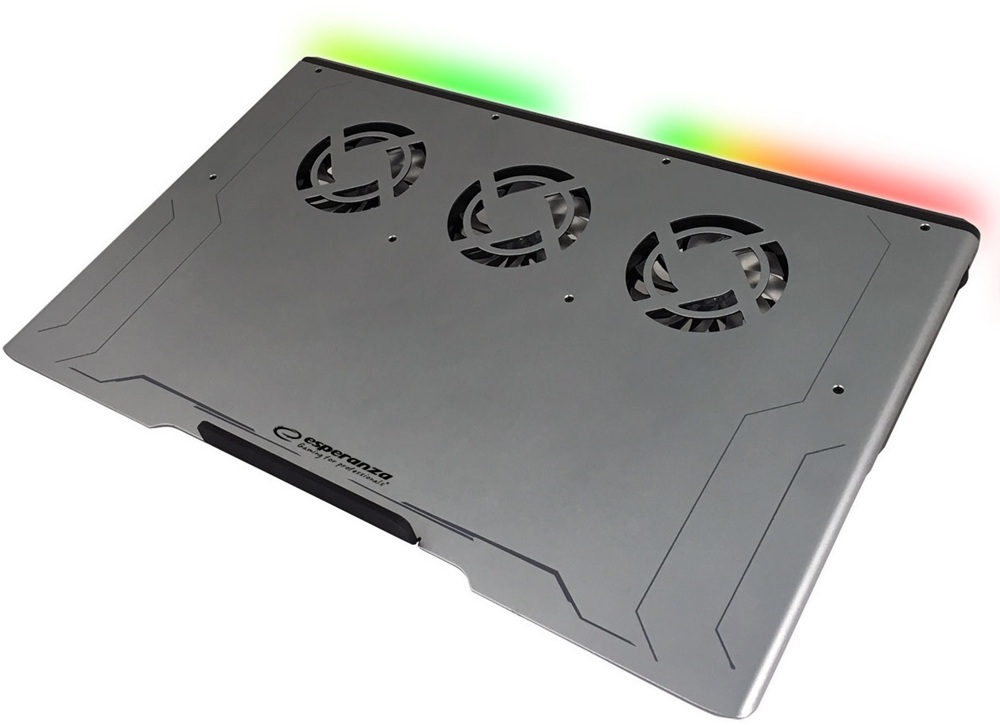 Підставка під ноутбук з RGB підсвічуванням EGC108 Boreas Notebook Cooling Pad фото1