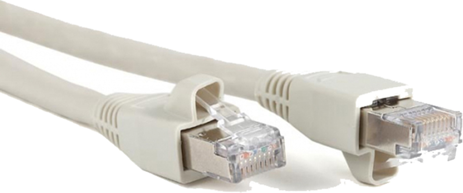 Патч-корд RJ45 FTP 5e 0.5m,24AWG CU сірий (KD-PAFT4050GY) фото1