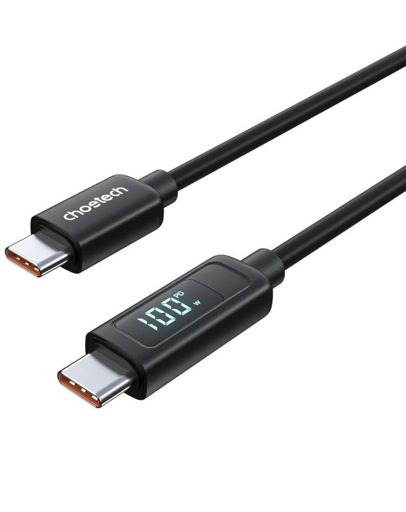 Кабель PD100 Вт USB-C до USB-C 1,2 м фото1