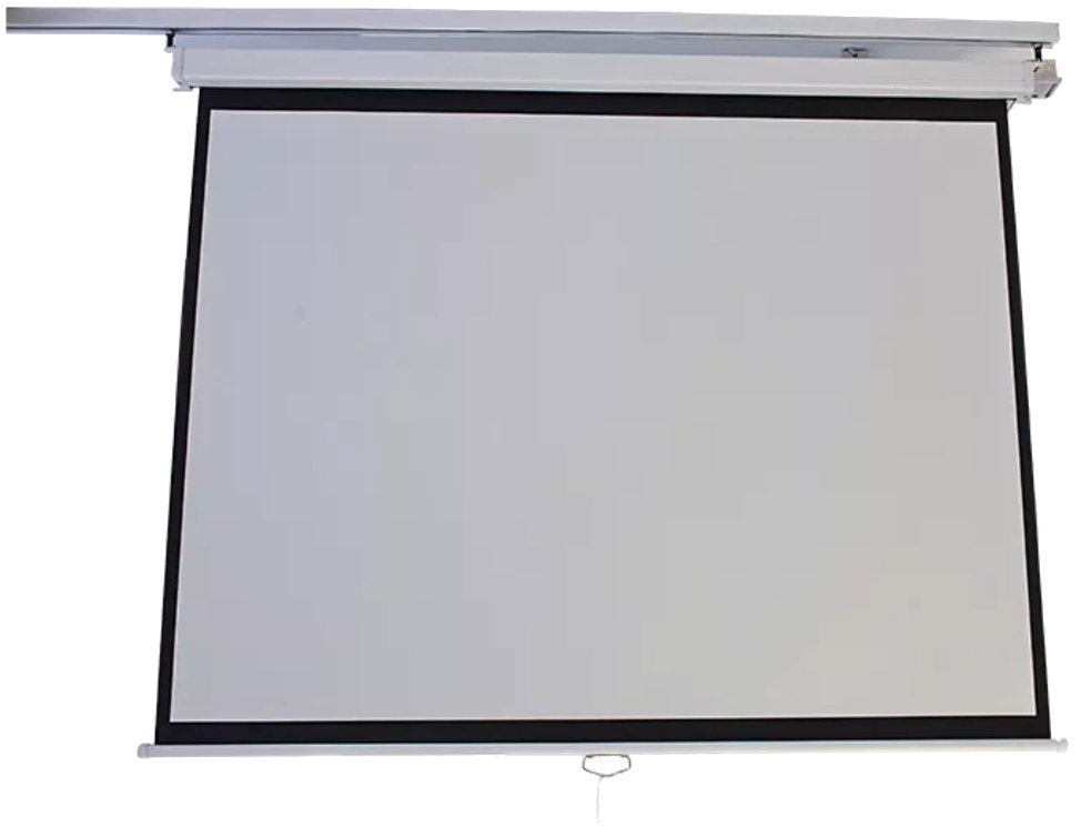 Экран настенный механический ECO-серия 85" (1:1) 153×153 см ECO MWM-AV-60 фото1