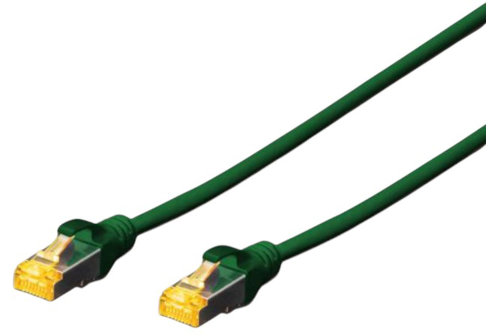 Патч корд CAT 6A S-FTP 7м зеленый (DK-1644-A-070/G)