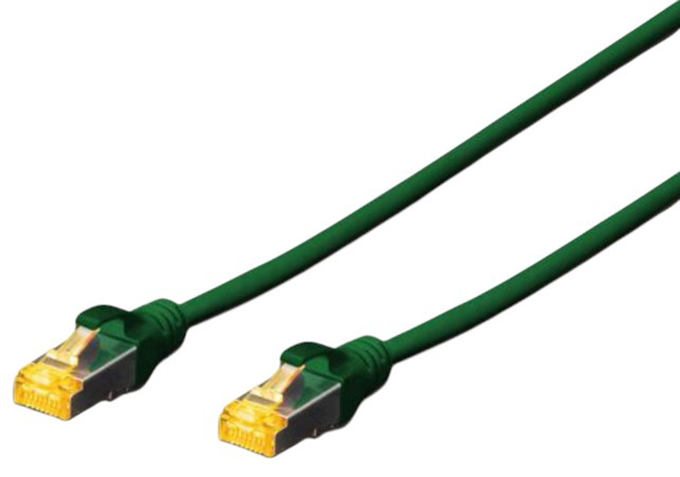 Патч-корд CAT 6A S-FTP LSZH AWG 26/7 2 м зелений (DK-1644-A-020/G) фото1