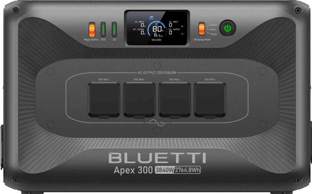 Портативная зарядная станция Bluetti 3840W (APEX300) фото1