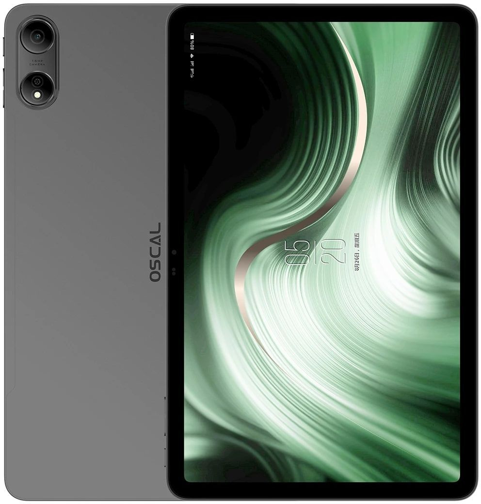 Планшет Oscal Pad 100 12" 6/256Gb Silver Grey (PAD100 6GB GREY) фото1