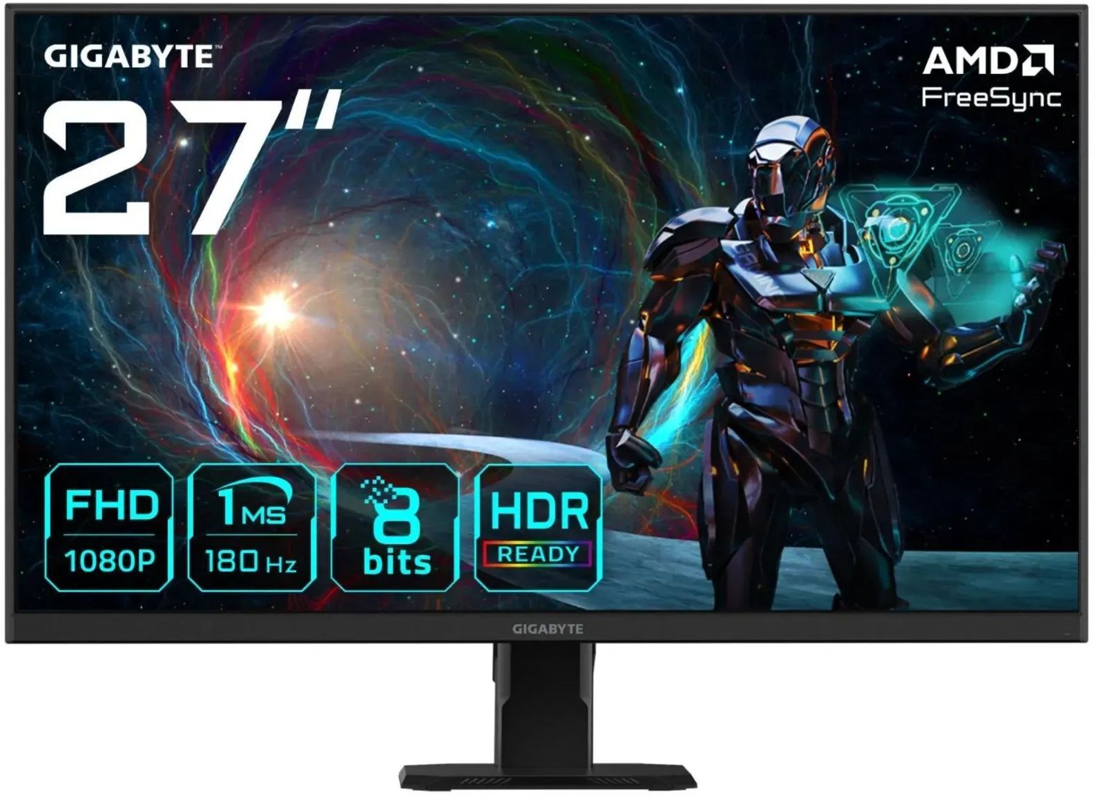 Монітор 27" GIGABYTE GS27FA EK (GS27FA_EK) фото1