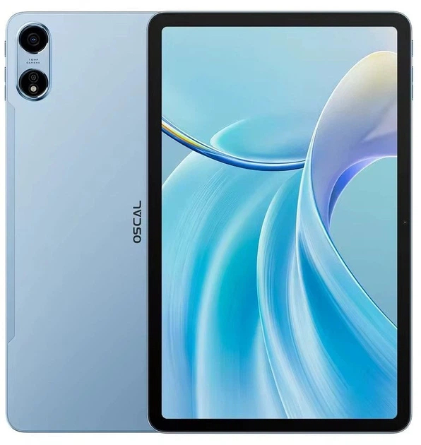 Планшет Oscal Pad 100 12" 6/256Gb Sky Blue (PAD100 6GB BLUE) фото1