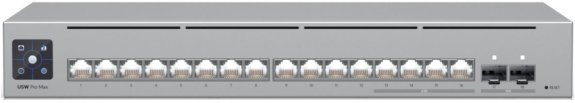 Комутатор UBIQUITI Ethernet USW-PRO-MAX-16 (USW-PRO-MAX-16) фото1