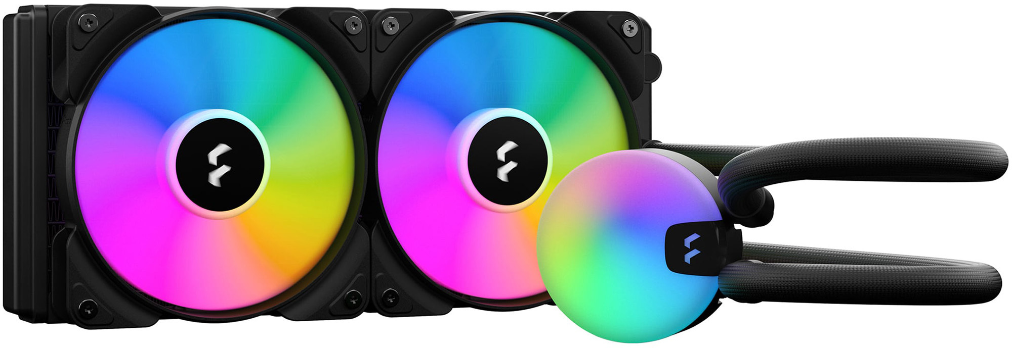 Водяная система охлаждения Fractal Design Lumen S24 RGB v2 2х120 мм (P2464) фото1